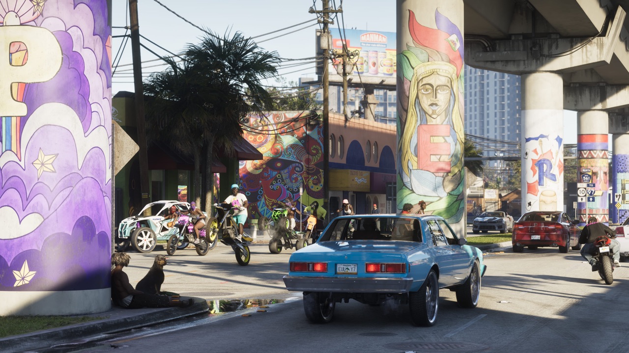 Les rues de Vice City
