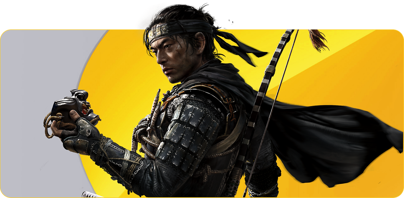 Ghost of Tsushima, illustration du catalogue PlayStation Plus