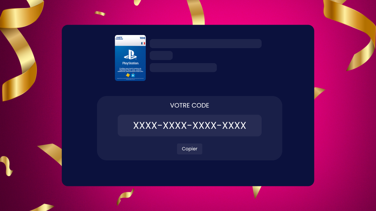 Réception du code digital