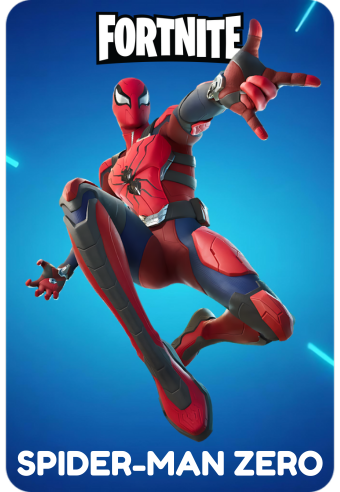 Pack de skin spider-man zero Fortnite